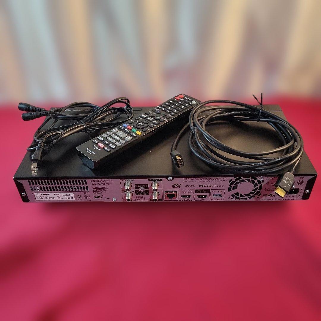 SHARP 4B-C20ET3 4K ブルーレイレコーダー2023年製動作品