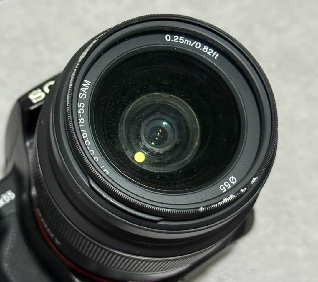 SONY α55 レンズキット ソニー SLT-A55V バッテリー２個付