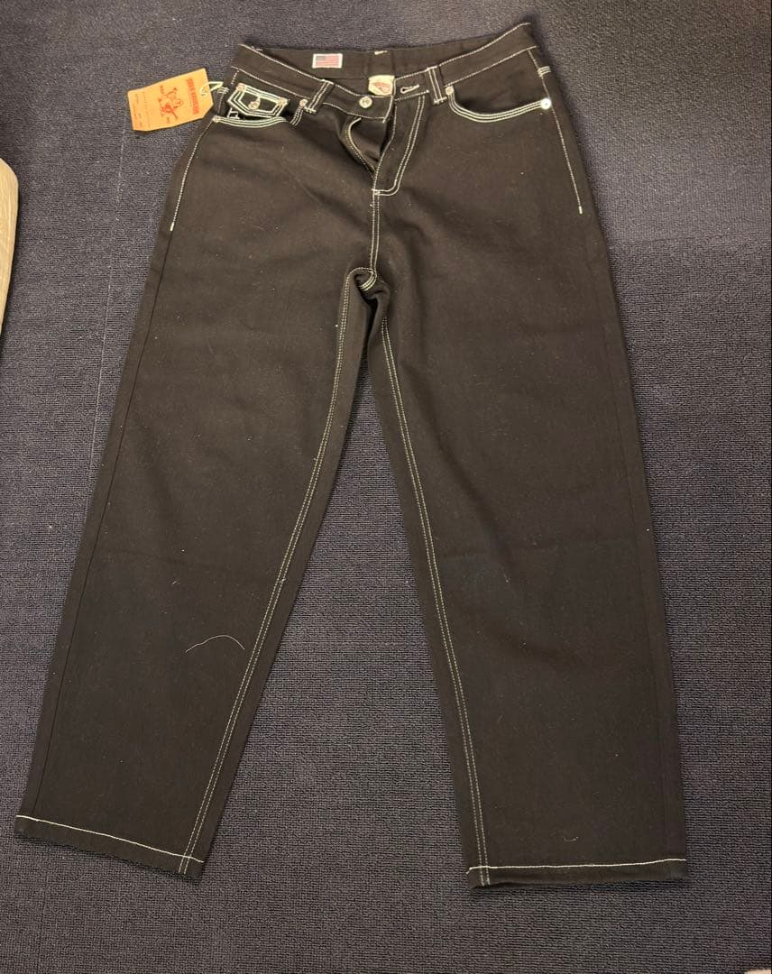 true religion 黒デニム 30 新 モデル