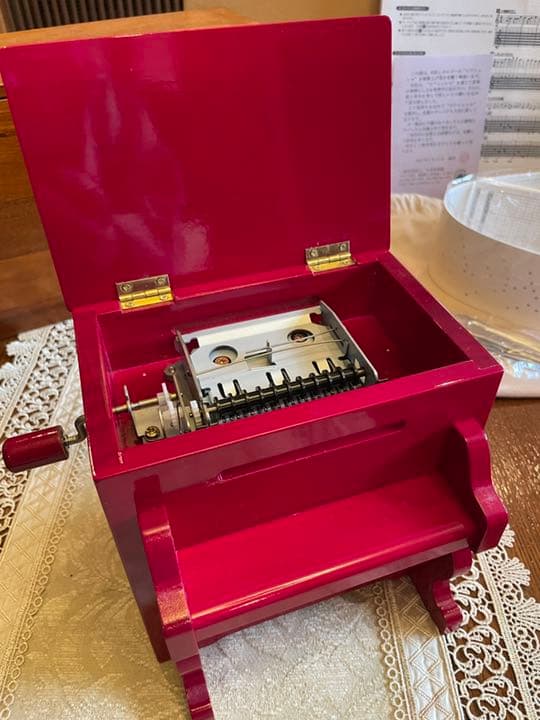 手回し創作オルゴール ピアニッシモ