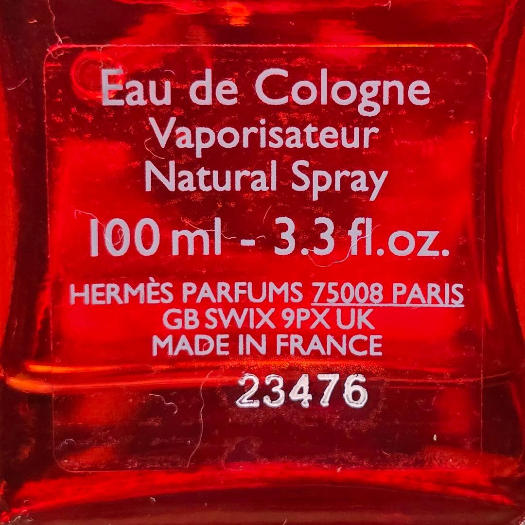 HERMES オードゥルバーブエカルラット 100ml 残量8割