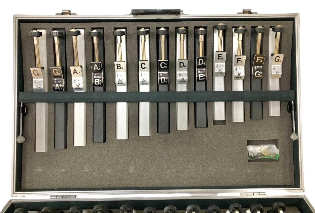 HFD2158 鈴木楽器トーンチャイム HB-25 25本セット ハンドベル