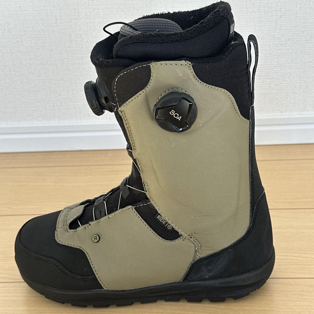 RIDE LASSO 25.5cm オリーブ　中古