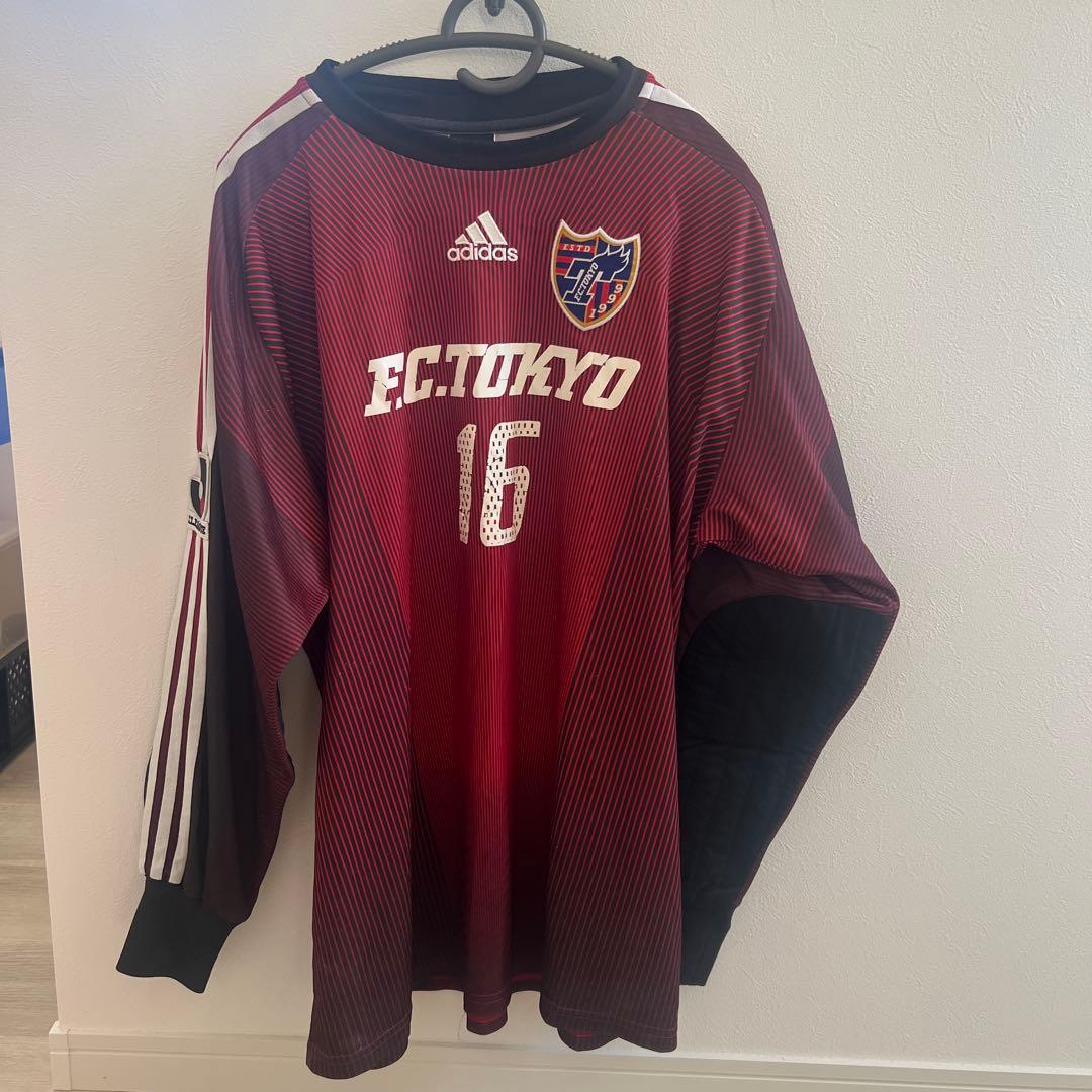 FC東京 adidas 長袖シャツ 16