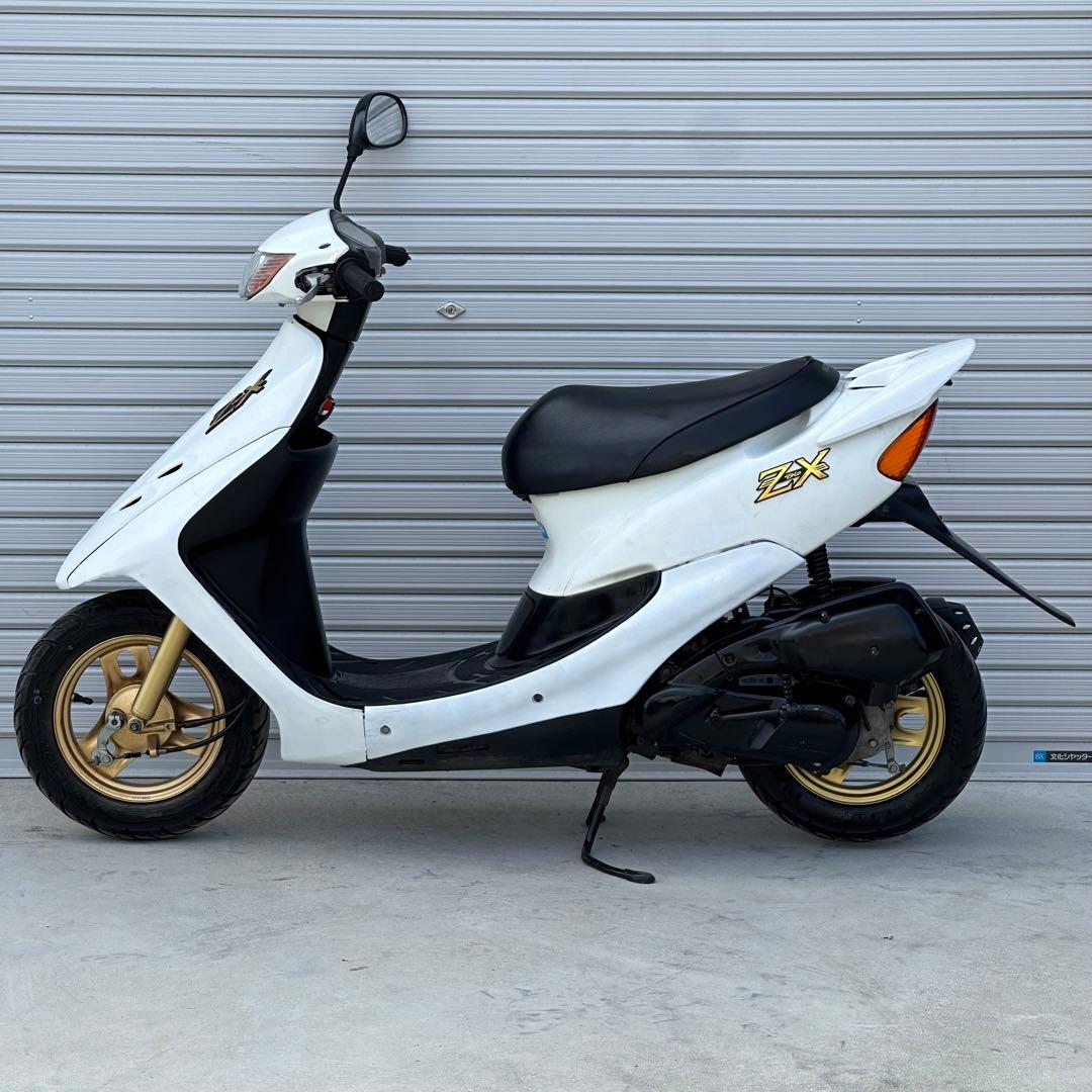 茨城 ホンダ ライブディオ AF34 DIO ZX 人気の白 希少 ゼッペケ - メルカリ