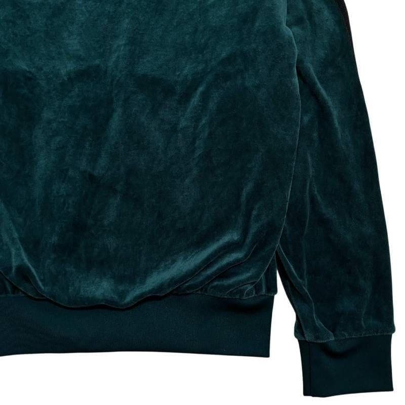 9937_1 adidas SST ベロア トラックトップ オーロラアイビー - メルカリ