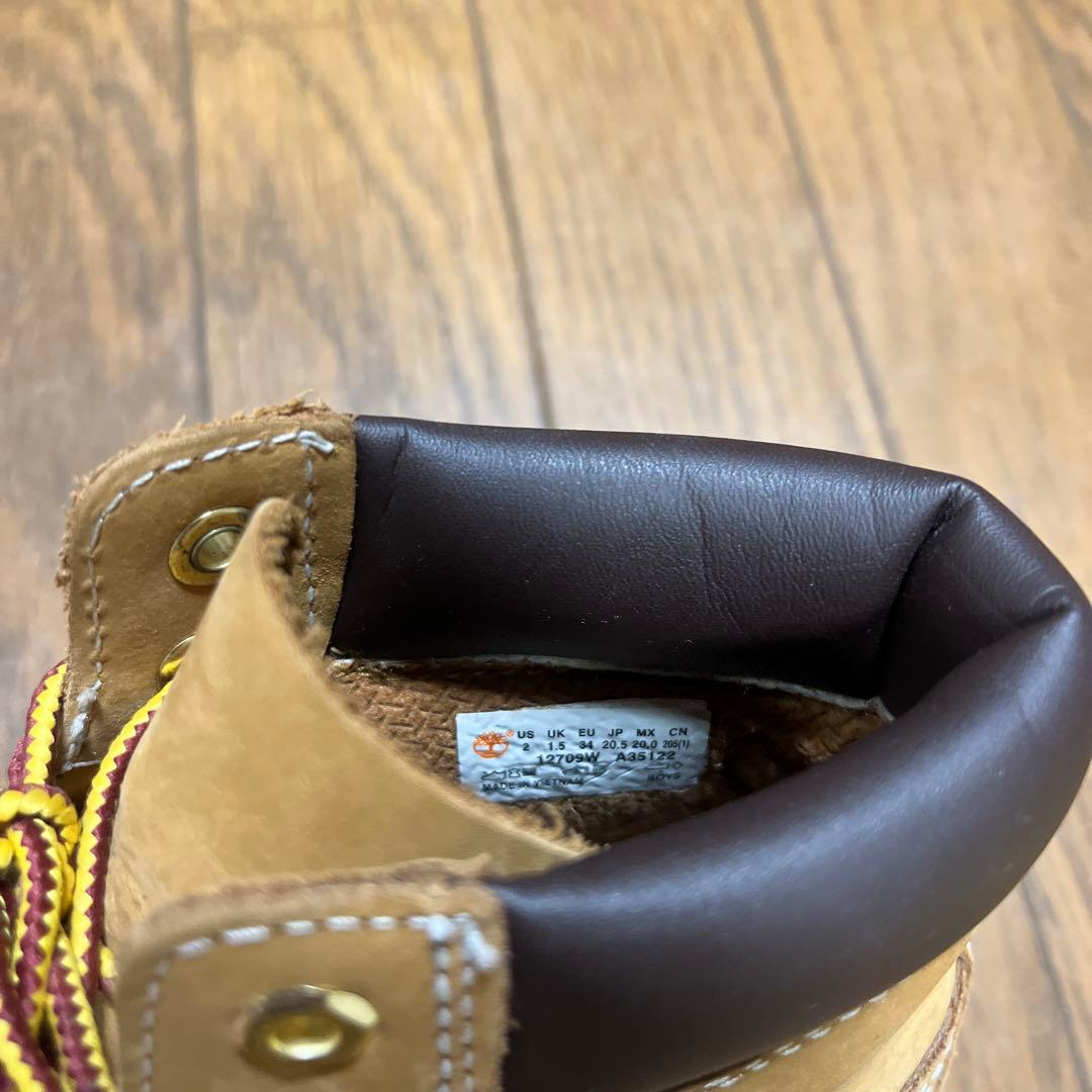 Timberland イエローブーツ　男女兼用