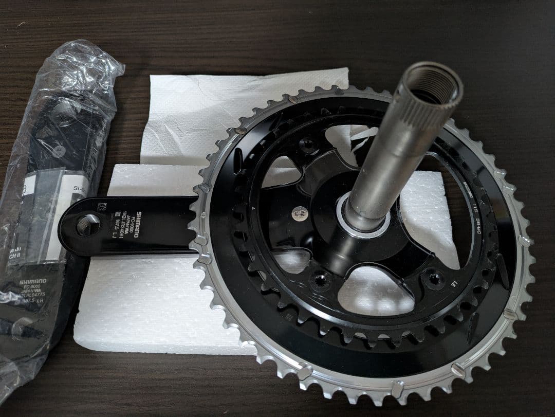 シマノ DURA-ACE FC-9000 167.5 52-38T 50-34T - メルカリ