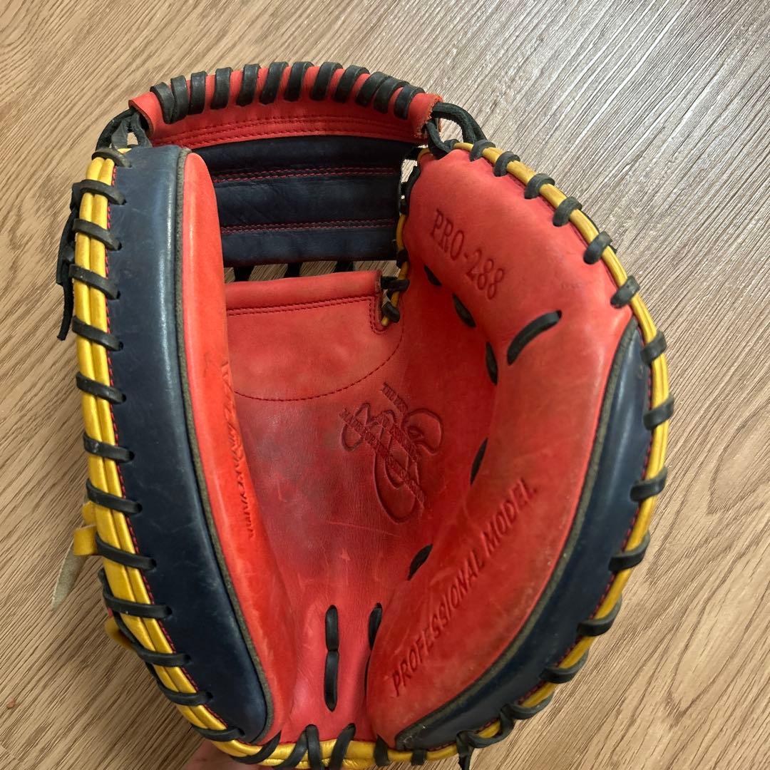 ハタケヤマ　軟式　ミット