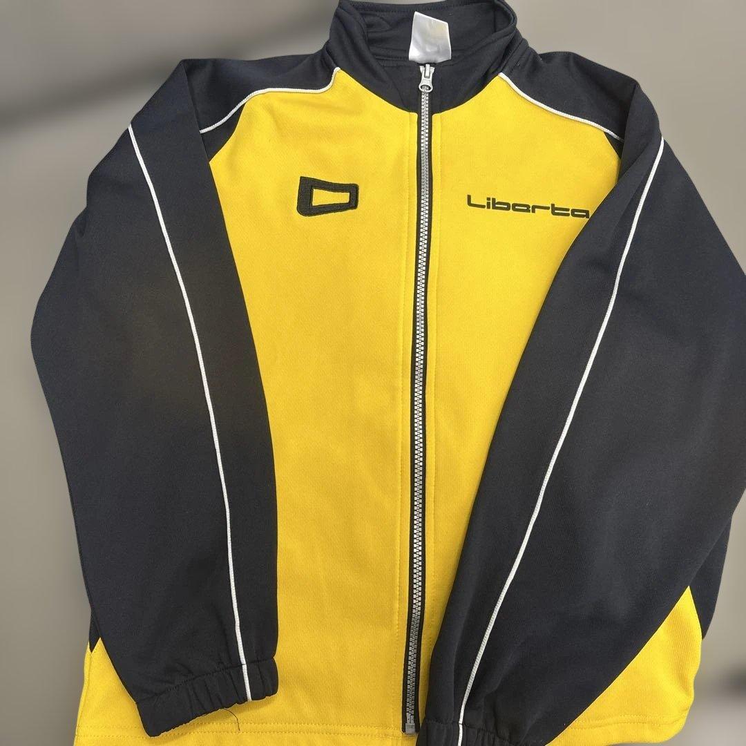 Liberta ジャージセット イエロー/ネイビー 145cm