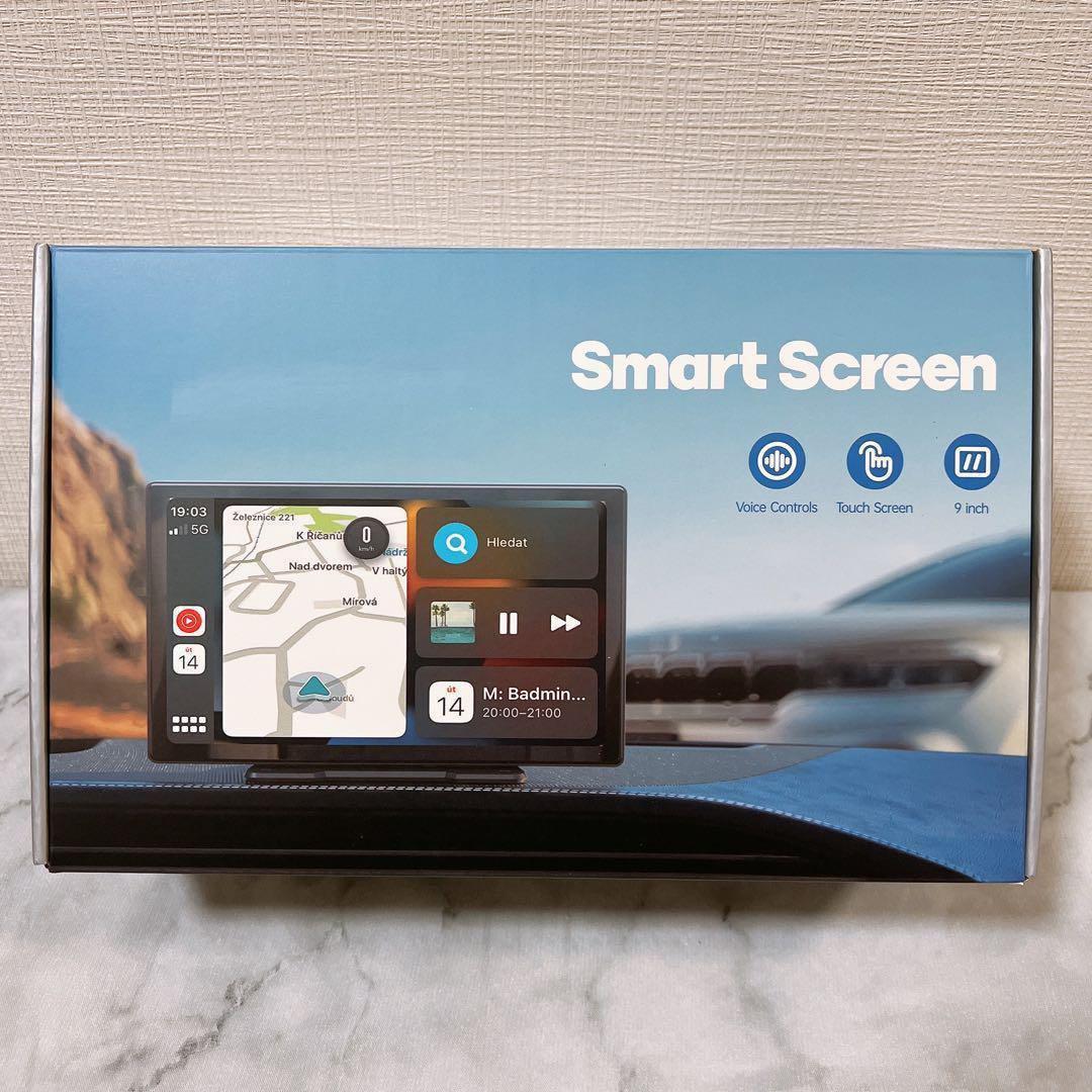 LAMTTO カーナビ オーディオ一体型 ワイヤレスカープレイ 9インチ