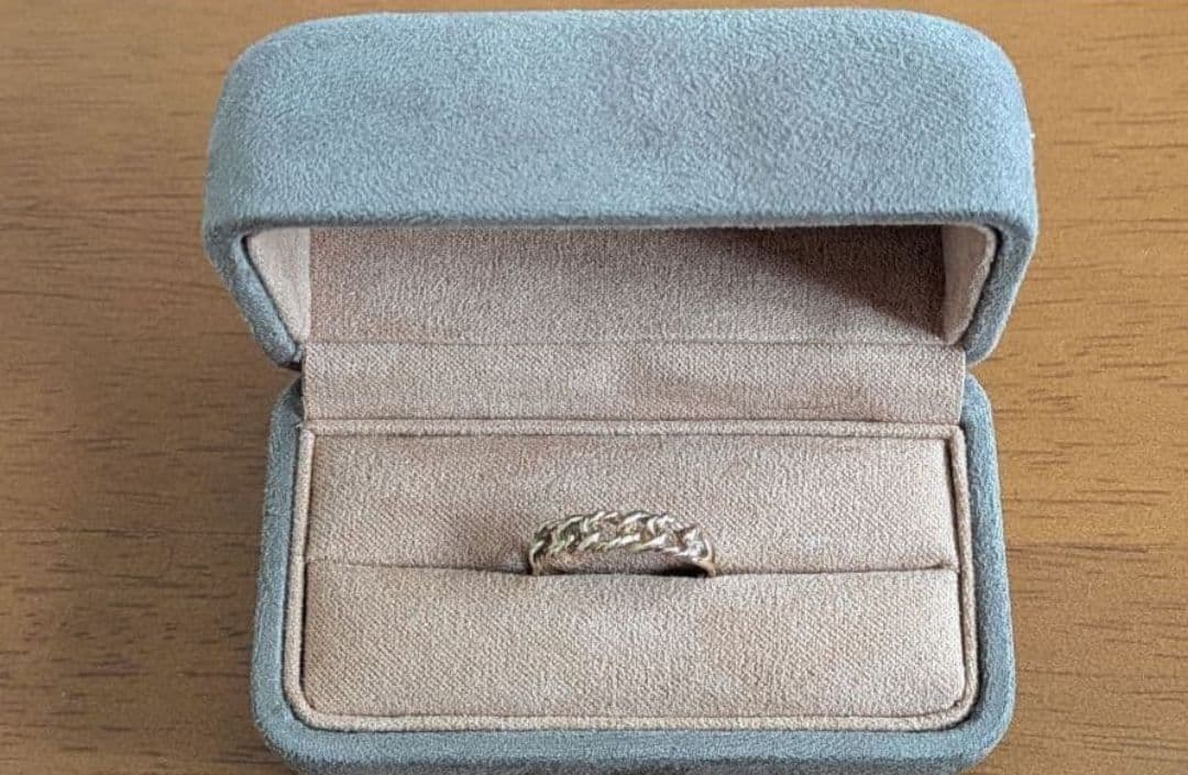 英国　イギリス　ヴィンテージ　ツイストリング