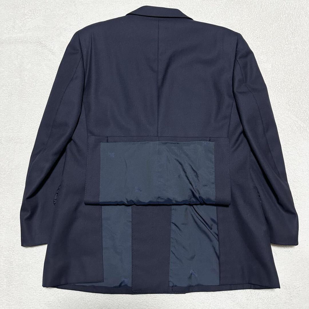 美品 バーバリーズ 紺ブレ 金ボタン タスマニア ダブル ジャケット M 014