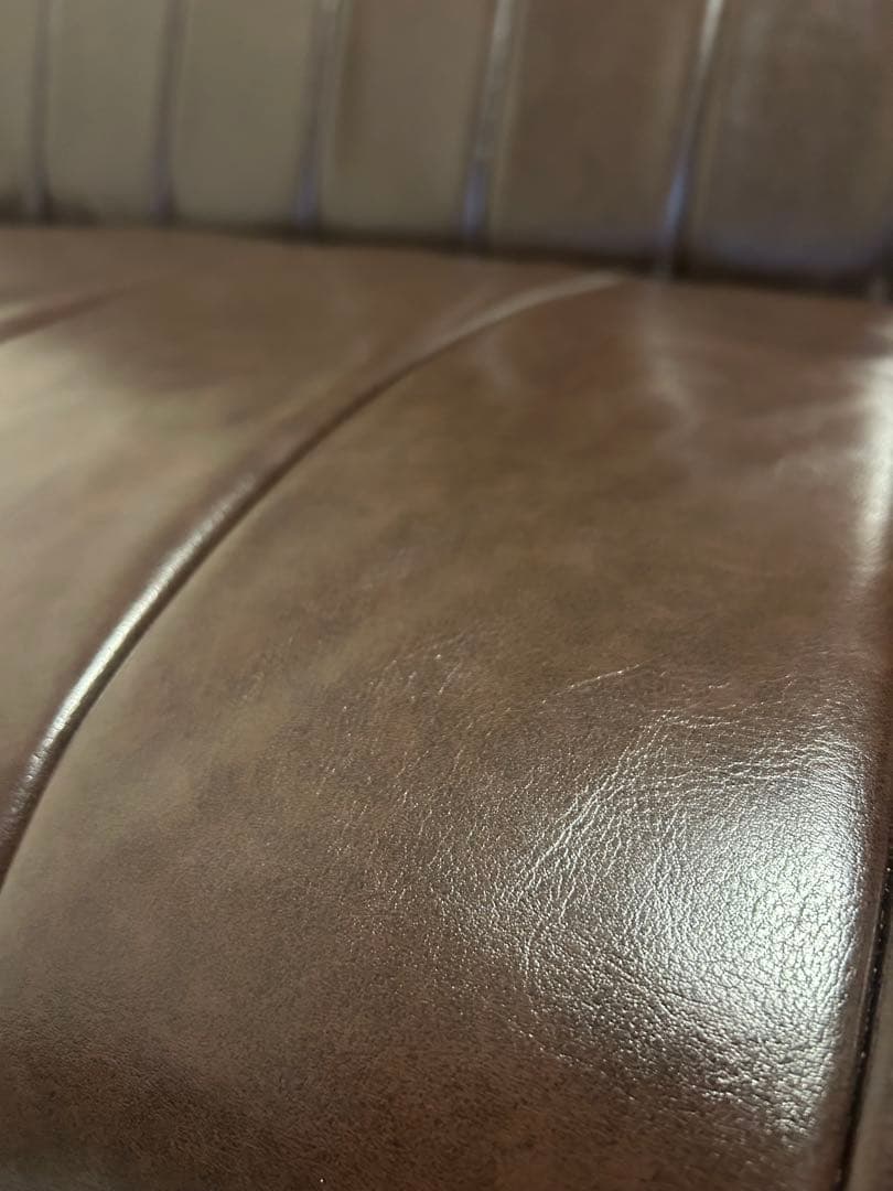 N-Shield ダークブラウン 2人掛けソファ