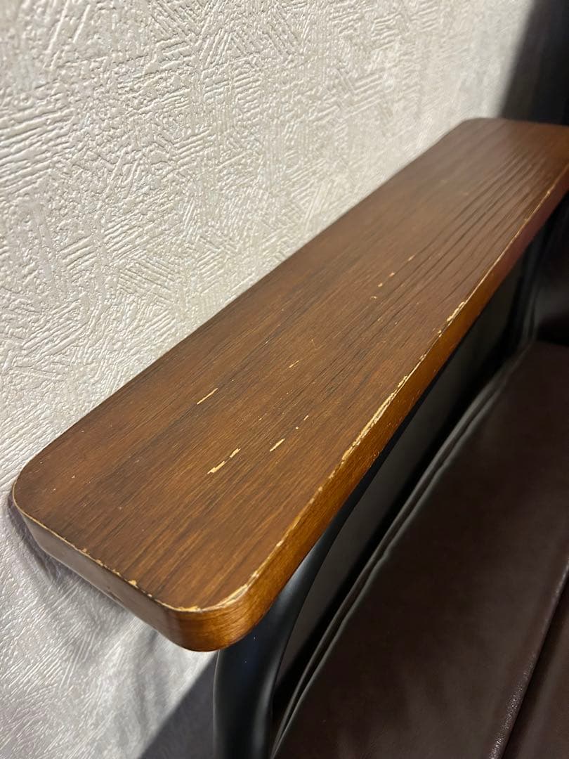 N-Shield ダークブラウン 2人掛けソファ