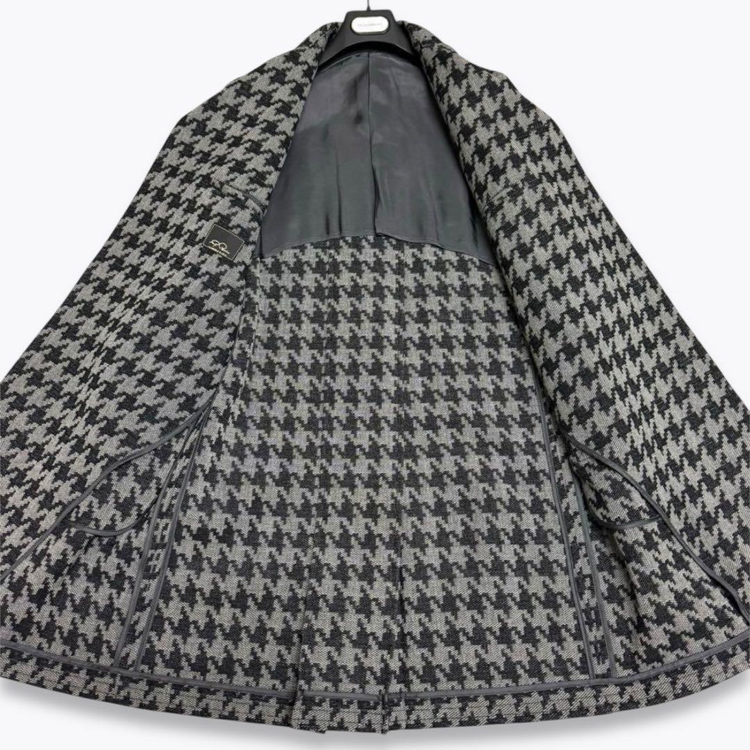 【専用】ガブリエレパジーニ 千鳥柄 チェスターコート ピンバッジ付 ウール 44