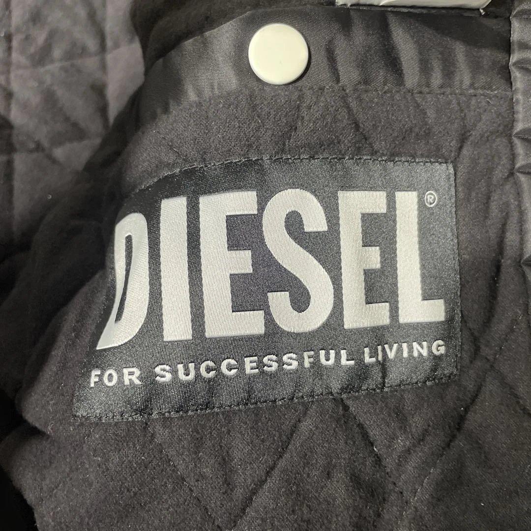 【iy/10.31】Diesel パッチワークスタジャン Lサイズ