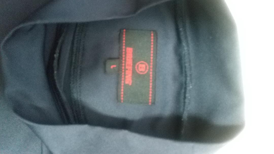 BRIEFINGGolf ネイビーモックネックLサイズ