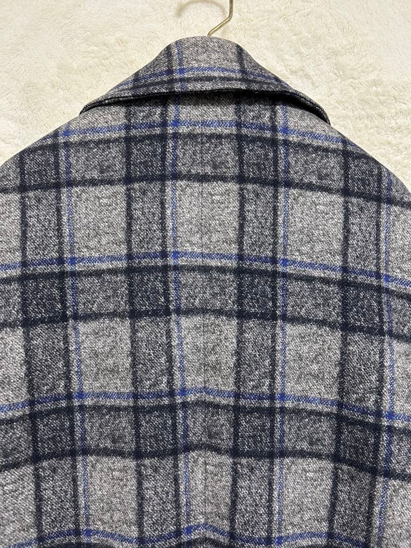 極美品】チルコロ1901 メンズ ダブルチェスターコート 50 LL グレー