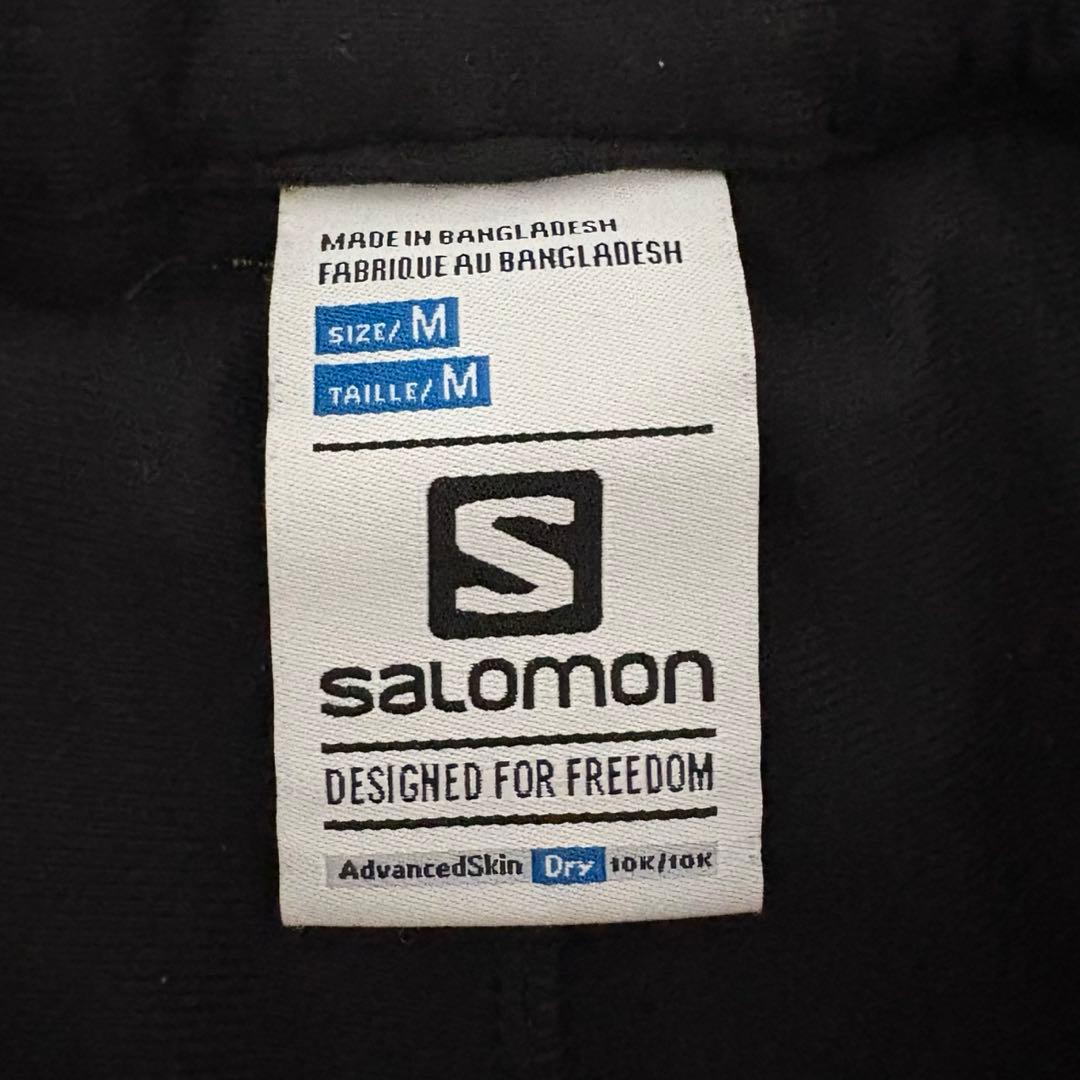 SALOMON☆サロモン　スキーウェア　スノボ　上下セット　Mサイズ　ブルー