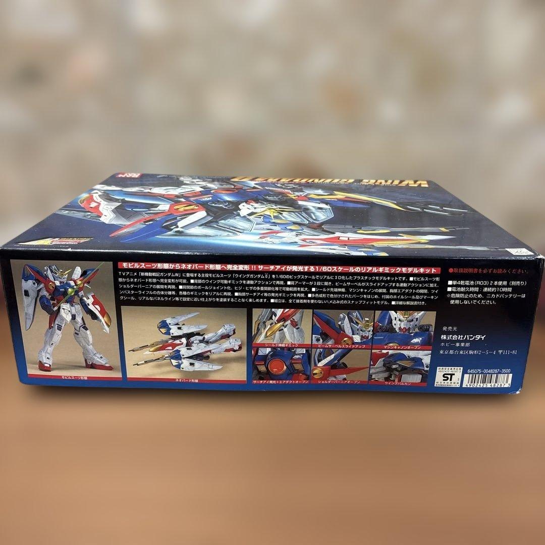 1/60 XXXG-00W0 ウイングガンダム0 新機動戦記ガンダムW プラモ…