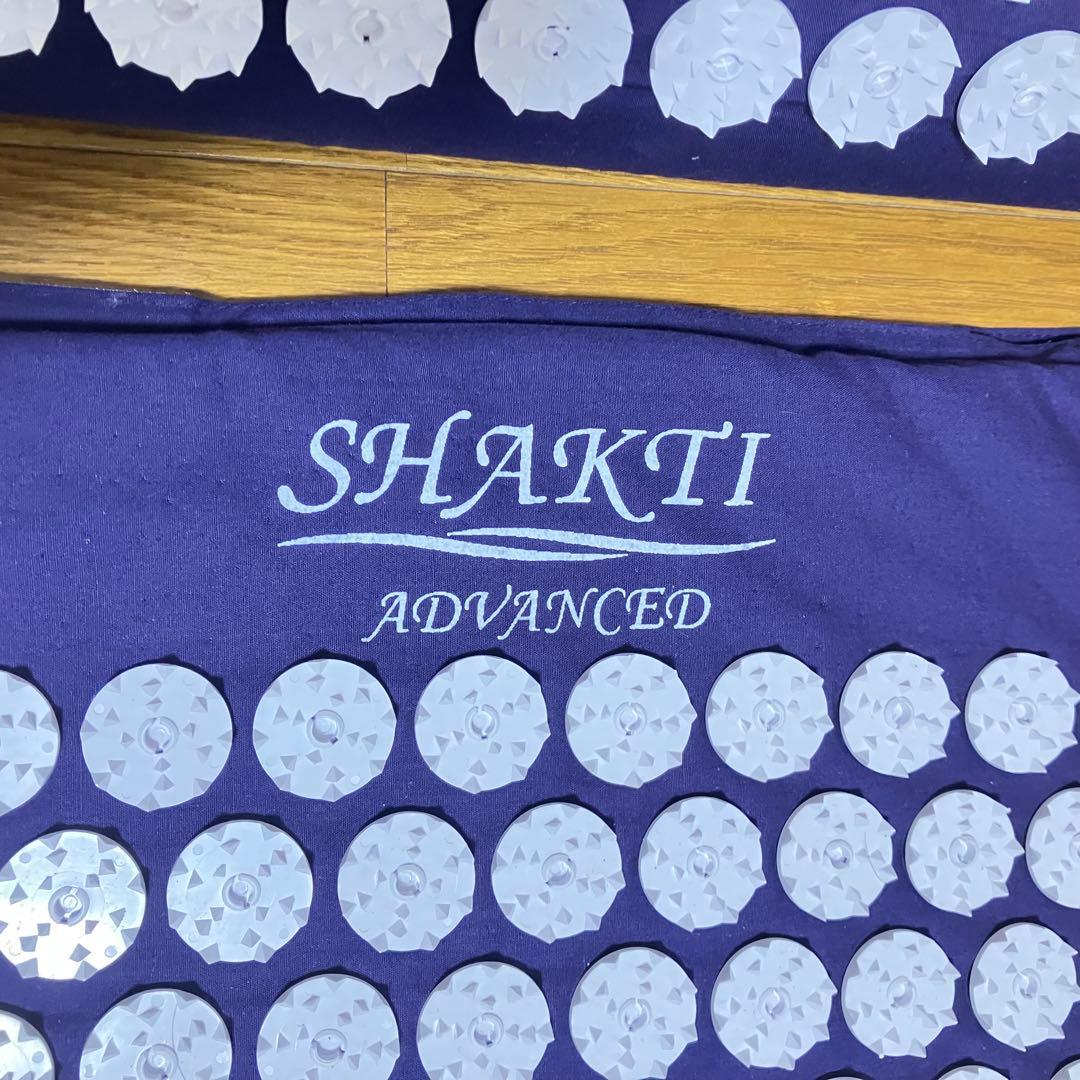 【正規品美品】シャクティマットピローセット　レベル3 アドバンス　ネイビー　枕