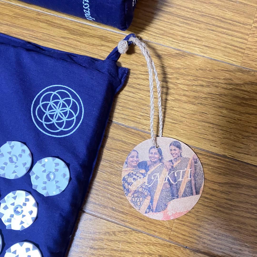 【正規品美品】シャクティマットピローセット　レベル3 アドバンス　ネイビー　枕