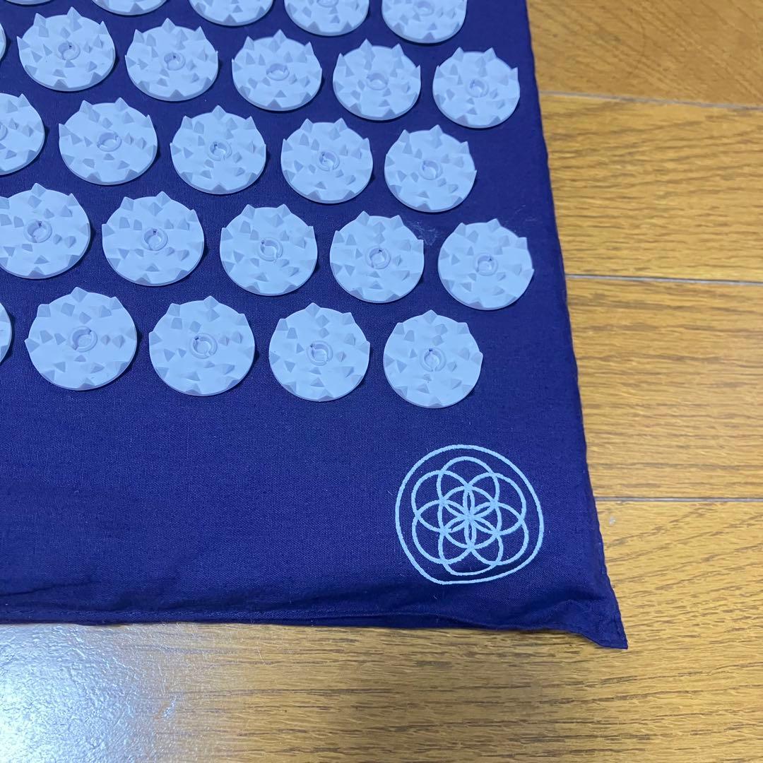 【正規品美品】シャクティマットピローセット　レベル3 アドバンス　ネイビー　枕