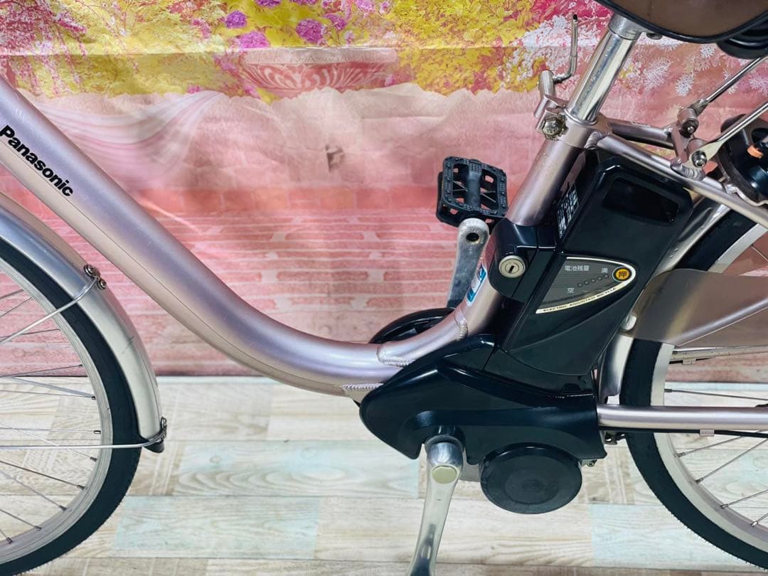K2894 電動自転車パナソニック ママチャリ 26インチ 8.9Ah 送料無料