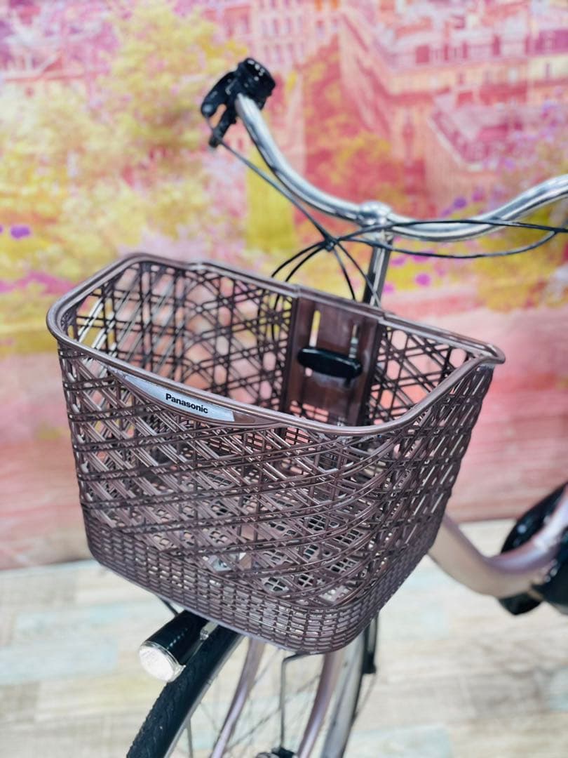 K2894 電動自転車パナソニック ママチャリ 26インチ 8.9Ah 送料無料