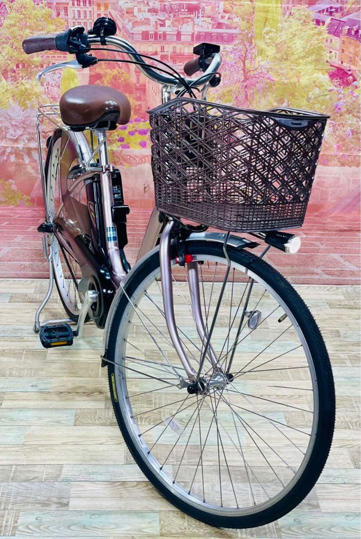 K2894 電動自転車パナソニック ママチャリ 26インチ 8.9Ah 送料無料