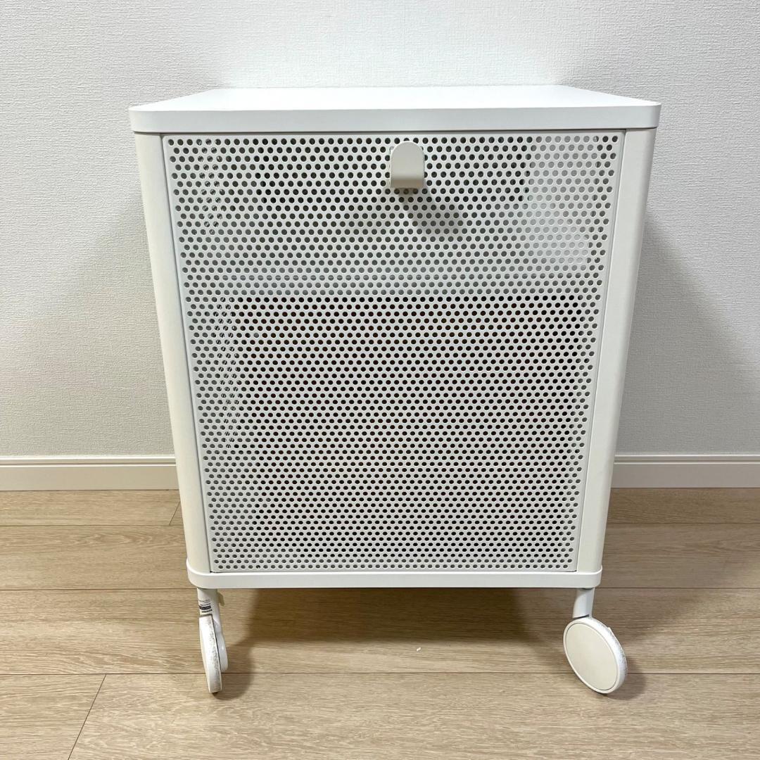 た06【IKEA】イケア BEKANT ベカント キッチンワゴン デスク下収納