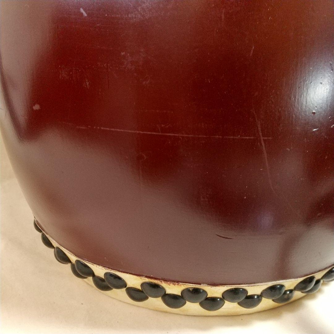 長胴太鼓 和太鼓 バチ付き 一尺 33cm