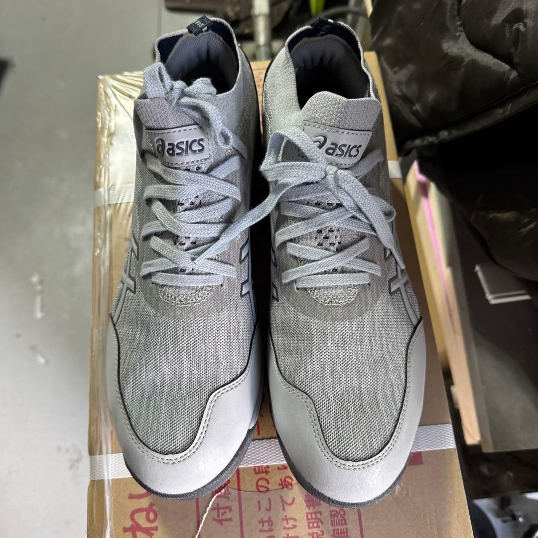 asics グレー 安全靴 新品未使用 26cm - メルカリ