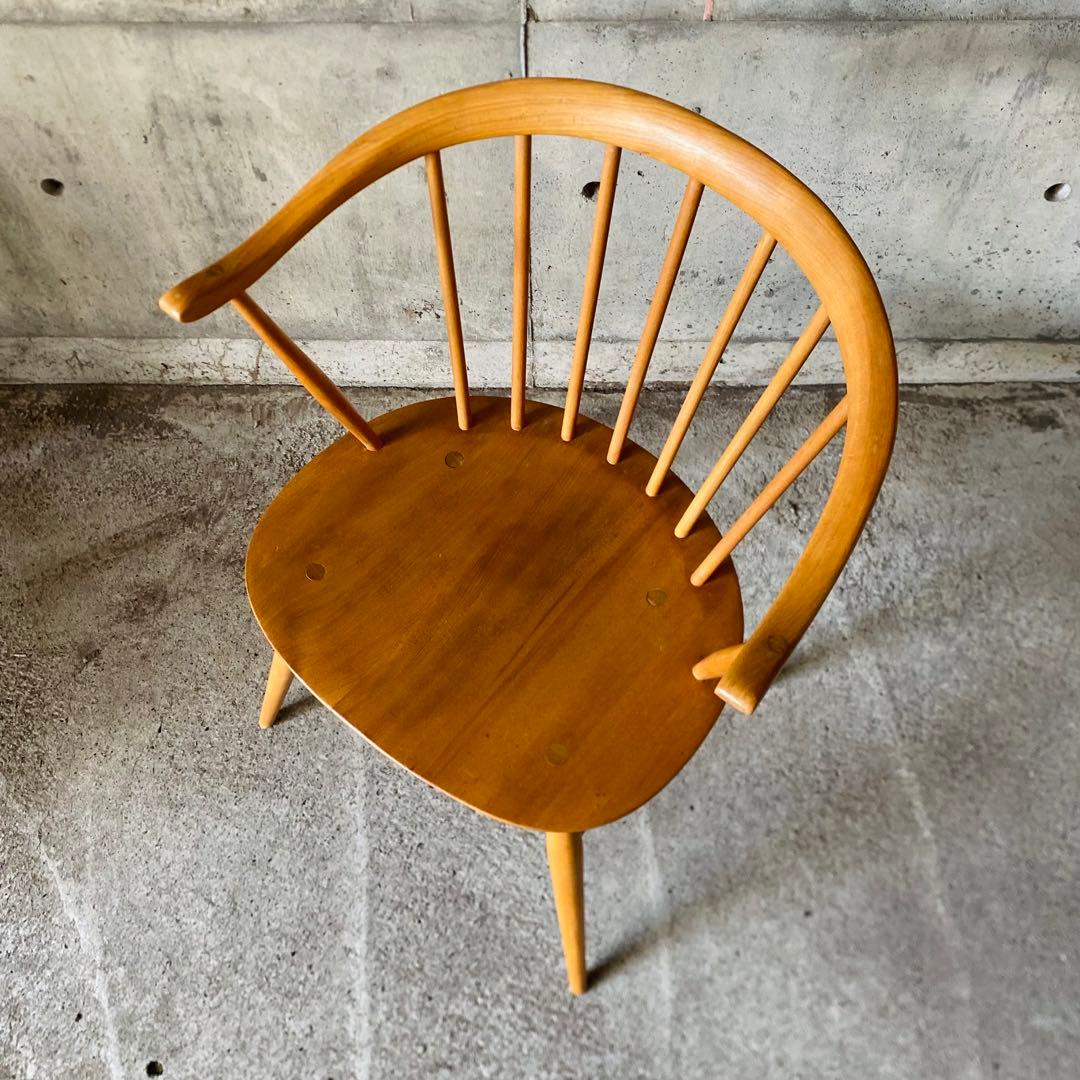 ERCOL アーコール カウホーン スモーカーズ チェア アームチェア