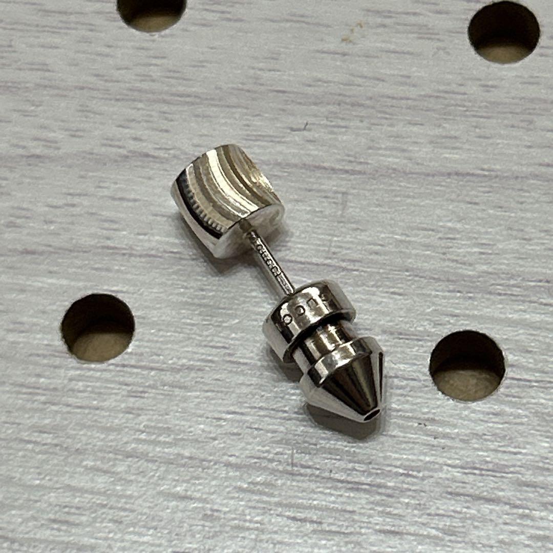 片耳用 GUCCI グッチ インターロッキングG ピアス シルバー SV925