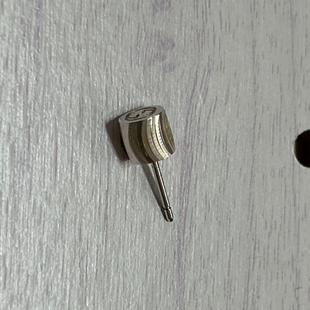 片耳用 GUCCI グッチ インターロッキングG ピアス シルバー SV925