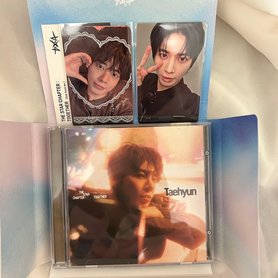 TXT テヒョン Tomorrow ラキドロ アルバム トレカ 大阪 トゥバ - メルカリ