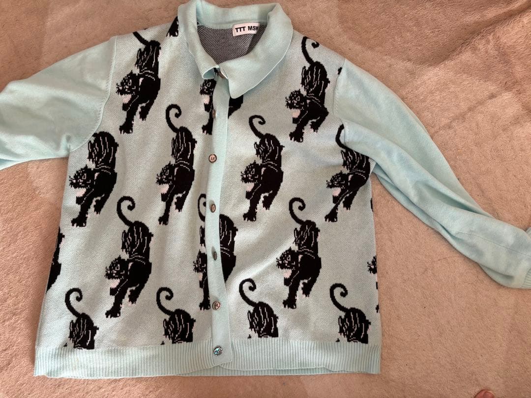 TTT MSW Panther Knit Cardigan 21aw L108270972 - トップス高 品質