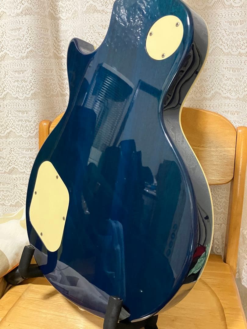 Grass Roots G-LP60SSee Thru Blue レスポール