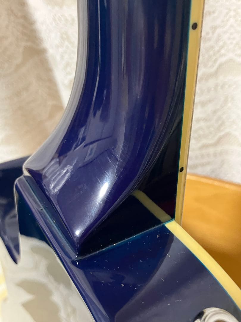 Grass Roots G-LP60SSee Thru Blue レスポール