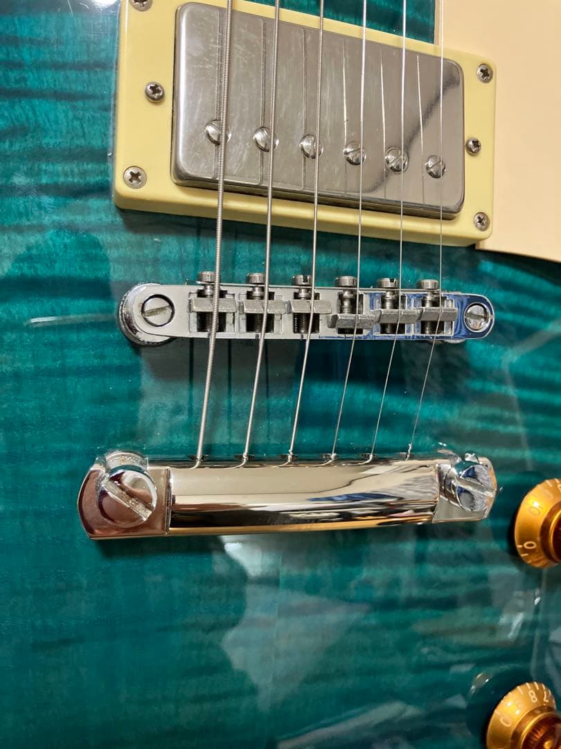 Grass Roots G-LP60SSee Thru Blue レスポール