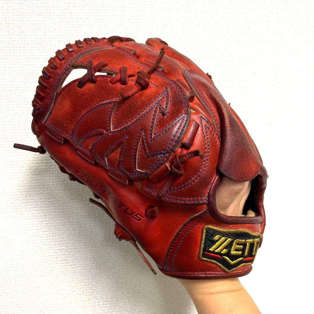 978 ZETT プロステイタス 型良 即戦力 硬式 投手用グローブ 左投げ