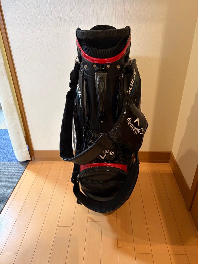 キャロウェイ Callaway Rogue スタンドバッグ 黒/赤