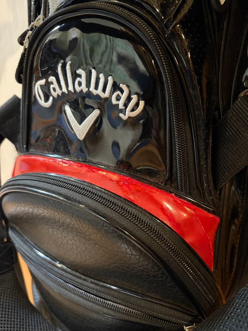 キャロウェイ Callaway Rogue スタンドバッグ 黒/赤