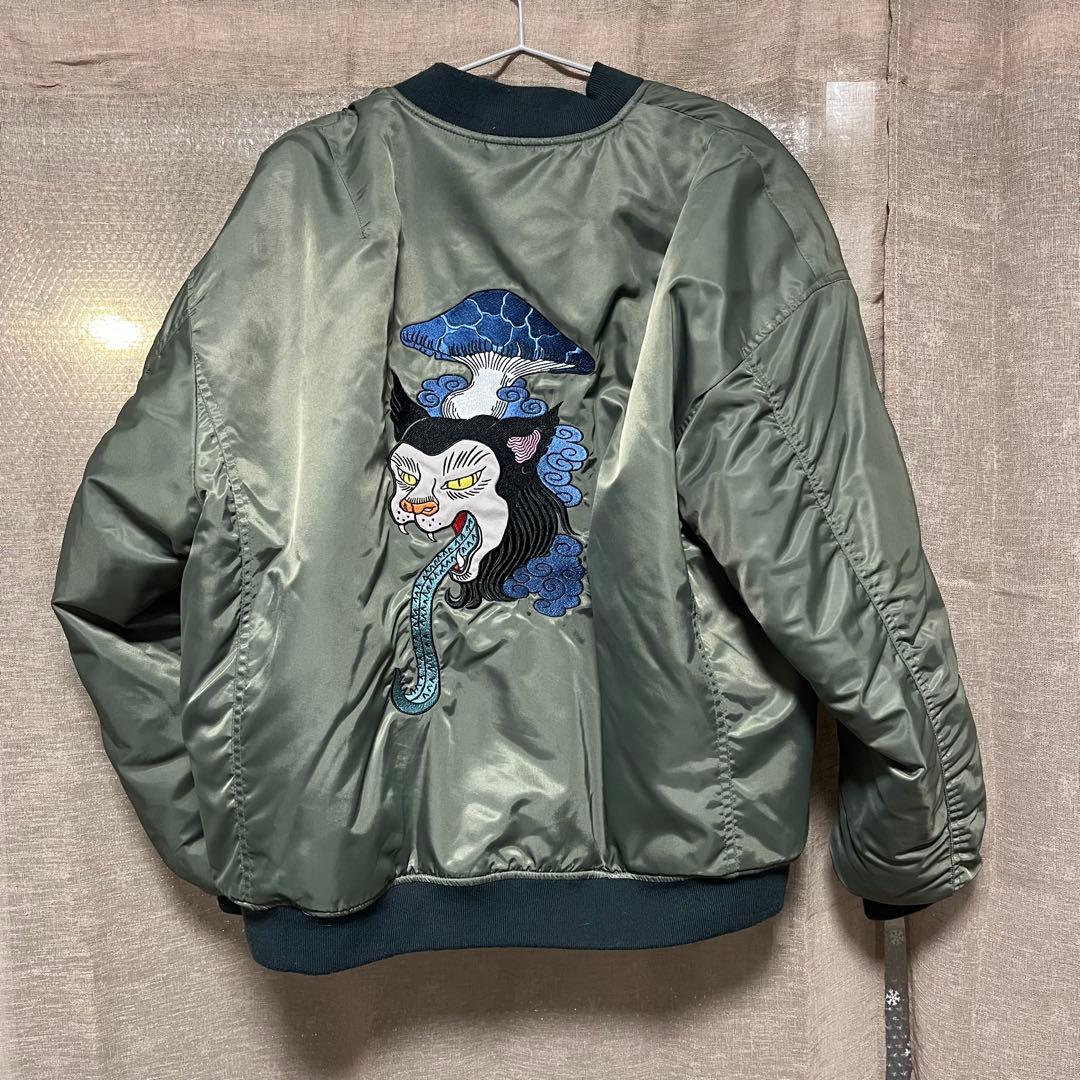 graniph 石黒亜矢子 MA-1 Mサイズ