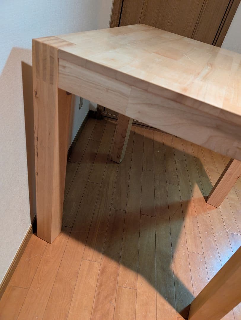 《送料込》IKEA ノールドビー 無垢材 正方形テーブル 食卓ダイニングテーブル