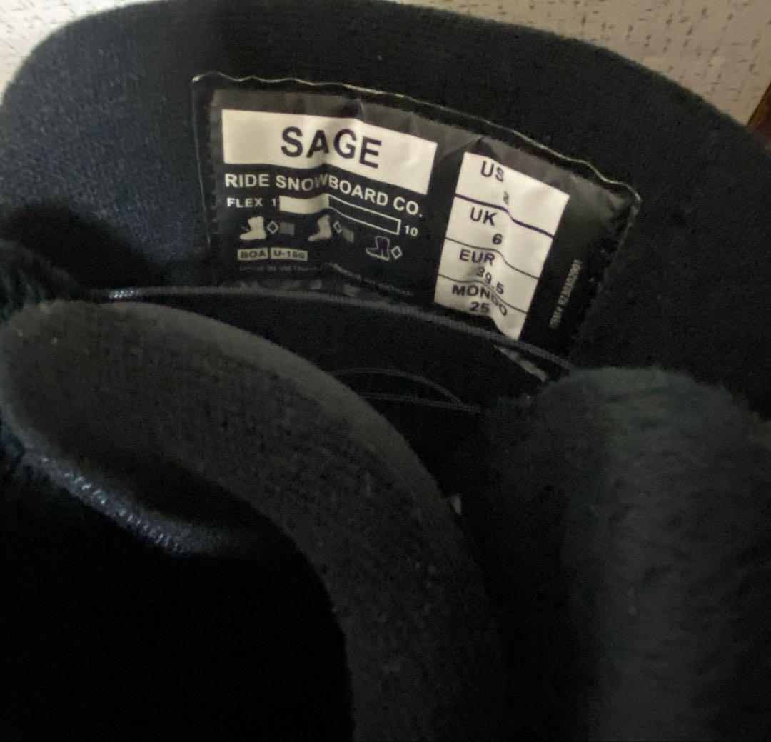 白空さん専用　RIDE スノーボードブーツ セイジブラック SAGE BLACK