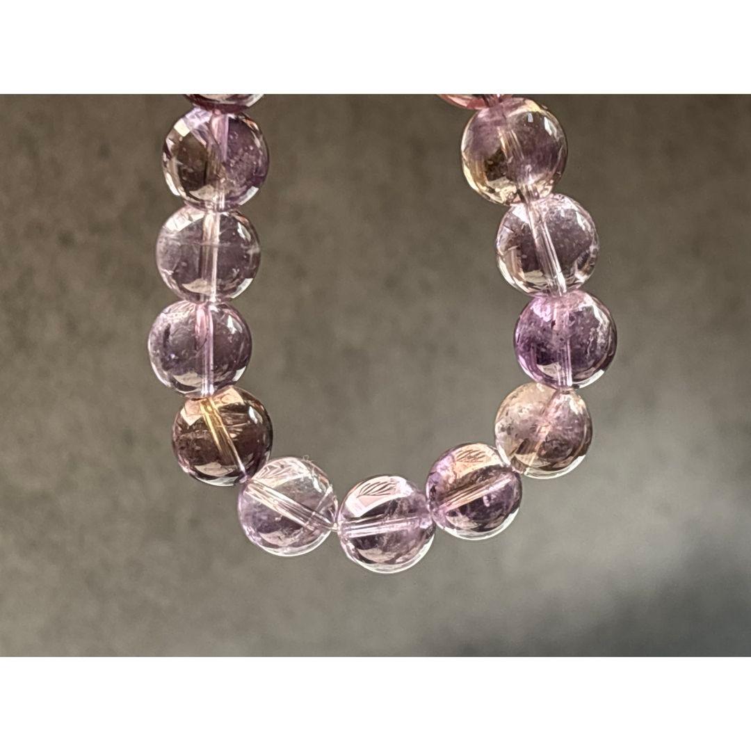 《バイカラーアメトリン＊ブレスレット・12㎜　16㎝》