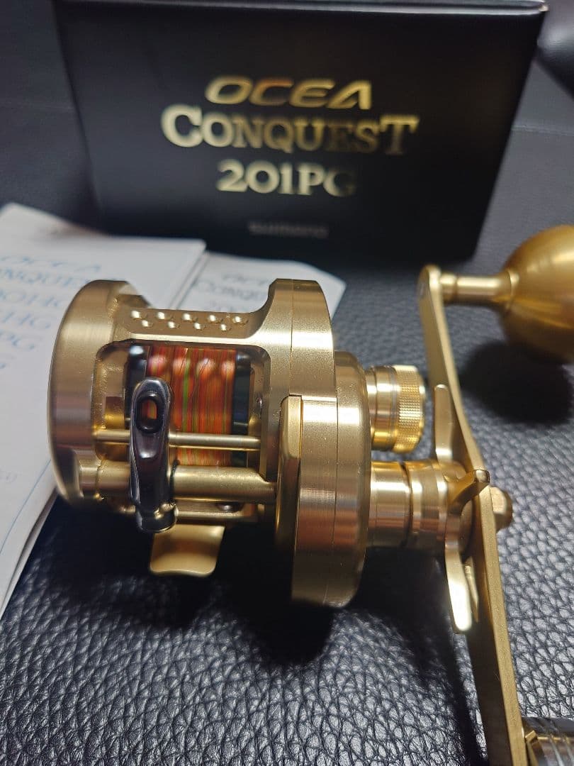 SHIMANO 美品 オシアコンクエスト201PG OH済み